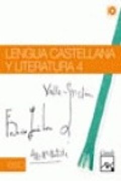 portada Lengua castellana y Literatura 4 ESO (2012)