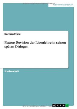 portada Platons Revision der Ideenlehre  in seinen späten Dialogen (German Edition)