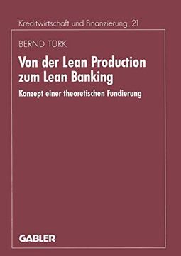 portada Von der Lean Production zum Lean Banking: Konzept Einer Theoretischen Fundierung (en Alemán)