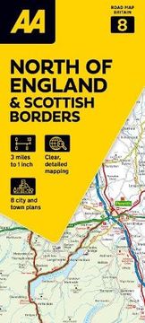 portada Road map Britain: North England & Scottish Borders 9.