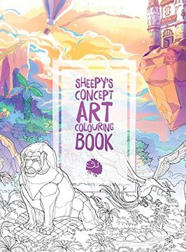 portada Mrsuicidesheep's Concept Art Colouring Book (in English)