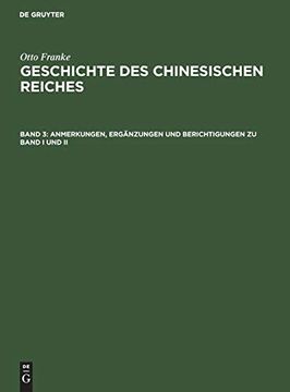 portada Anmerkungen, Ergänzungen und Berichtigungen zu Band i und ii: Sach- und Namen-Verzeichnis (en Alemán)