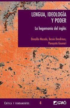 portada Lengua, Ideología y Poder: 004 (Critica y Fundamentos)