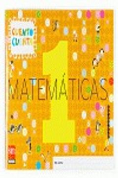 portada Matemáticas, Cuento cuenta 1. Educación Infantil