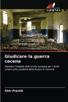 portada Giudicare la guerra cecena (in Italian)