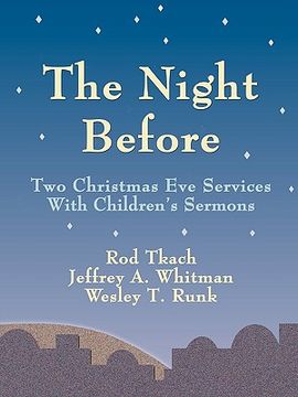 portada the night before: two christmas eve services with children's sermons
