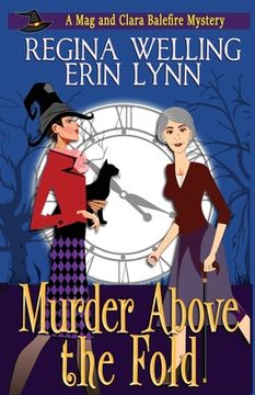 portada Murder Above the Fold: A Cozy Witch Mystery (en Inglés)