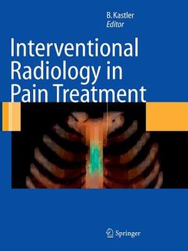 portada interventional radiology in pain treatment (en Inglés)