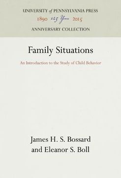 portada Family Situations: An Introduction to the Study of Child Behavior