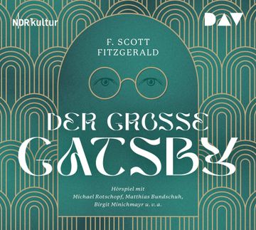 portada Der Grosse Gatsby, 2 Audio-Cd (en Alemán)