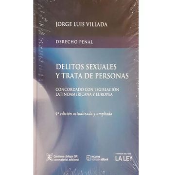 portada Delitos sexuales y trata de personas. Concordado con legislación latinoamericana y europea
