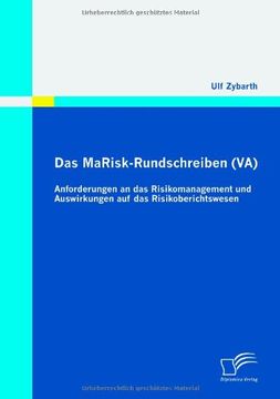 portada Das MaRisk-Rundschreiben (VA): Anforderungen an das Risikomanagement und Auswirkungen auf das Risikoberichtswesen