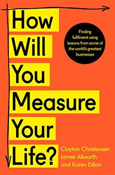 portada How Will you Measure Your Life? (in English)