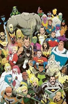 portada Liga de la Justicia Contra la Legion de Superheroes nº 6 de 6 (en Galés)
