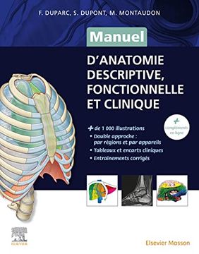 portada Manuel D'anatomie Descriptive, Fonctionnelle et Clinique (en Francés)