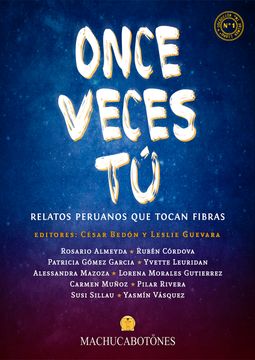 portada Once Veces Tú. Relatos peruanos que tocan fibras