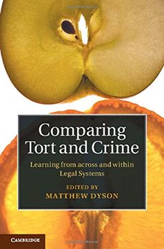 portada Comparing Tort and Crime: Learning From Across and Within Legal Systems (en Inglés)