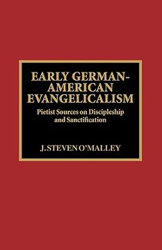 portada early german-american evangelicalism: pietist sources on discipleship and sanctification (en Inglés)