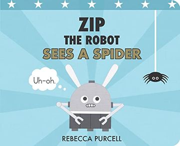portada Zip the Robot Sees a Spider 