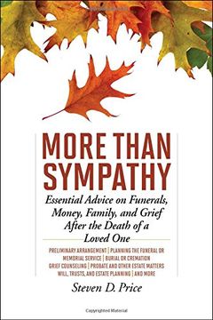 portada More Than Sympathy: Essential Advice on Funerals, Money, Family, and Grief After the Death of a Loved One