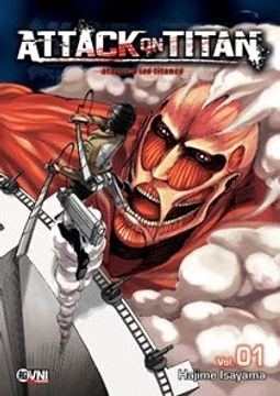portada Libro 1. Attack on Titan de Hajime Isayama