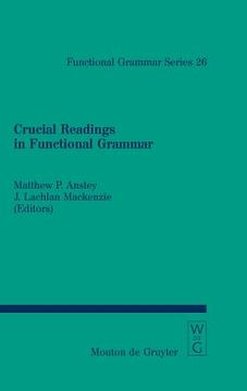 portada crucial readings in functional grammar (en Inglés)