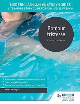 portada Modern Languages Study Guides: Bonjour Tristesse: Literature Study Guide for as (en Inglés)