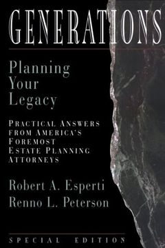 portada Generations: Planning Your Legacy (en Inglés)