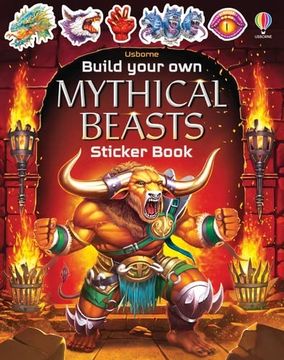 portada Build Your own Mythical Beasts (Build Your own Sticker Book) (en Inglés)