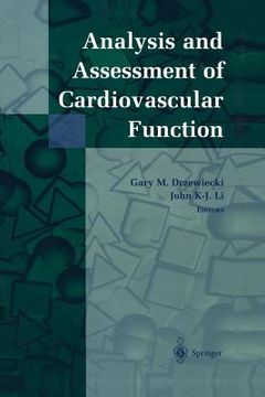 portada Analysis and Assessment of Cardiovascular Function (en Inglés)