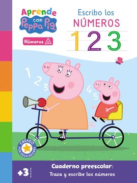 portada Aprende Grafomotricidad con Peppa Pig. Practica con el lápiz trazos y formas (in Spanish)