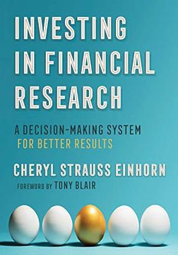 portada Investing in Financial Research: A Decision-Making System for Better Results (Area Method Publications) (en Inglés)