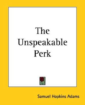 portada the unspeakable perk (en Inglés)