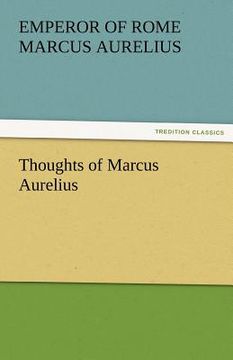 portada thoughts of marcus aurelius (en Inglés)