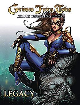 portada Grimm Fairy Tales Adult Coloring Book: Legacy 