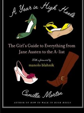 portada A Year in High Heels: The Girl's Guide to Everything From Jane Austen to the A-List (in English)
