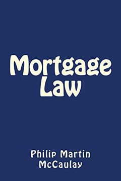 portada Mortgage law (Real Estate Salesperson Licensing Exam Practice Tests and Study Guides) (en Inglés)