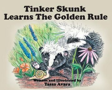 portada Tinker Skunk Learns The Golden Rule (en Inglés)