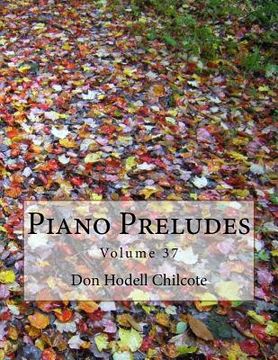 portada Piano Preludes Volume 37 (en Inglés)