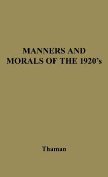 portada Manners and Morals: