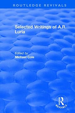 portada The Selected Writings of A. R. Luria (Routledge Revivals) (in English)