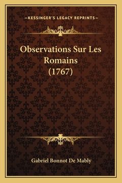 portada Observations Sur Les Romains (1767) (en Francés)
