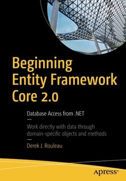 portada Beginning Entity Framework Core 2. 0: Database Access From. Net (in English)