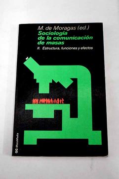 portada Sociología de la Comunicación de Masas, 2