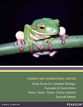 portada Study Guide for Campbell Biology: Pearson new International Edition: Concepts & Connections (en Inglés)
