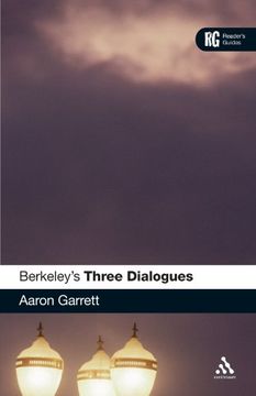 portada Berkeley's Three Dialogues: A Reader's Guide (a Reader's Guides) (en Inglés)