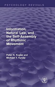 portada Information, Natural Law, and the Self-Assembly of Rhythmic Movement (Psychology Revivals) (en Inglés)