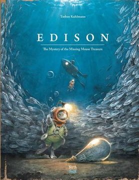portada Edison: The Mystery of the Missing Mouse Treasure (Mouse Adventures) (en Inglés)