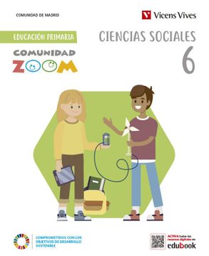 portada Ciencias Sociales 6 Madrid (Comunidad Zoom)