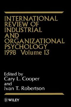 portada international review of industrial and organizational psychology, 1998 (en Inglés)